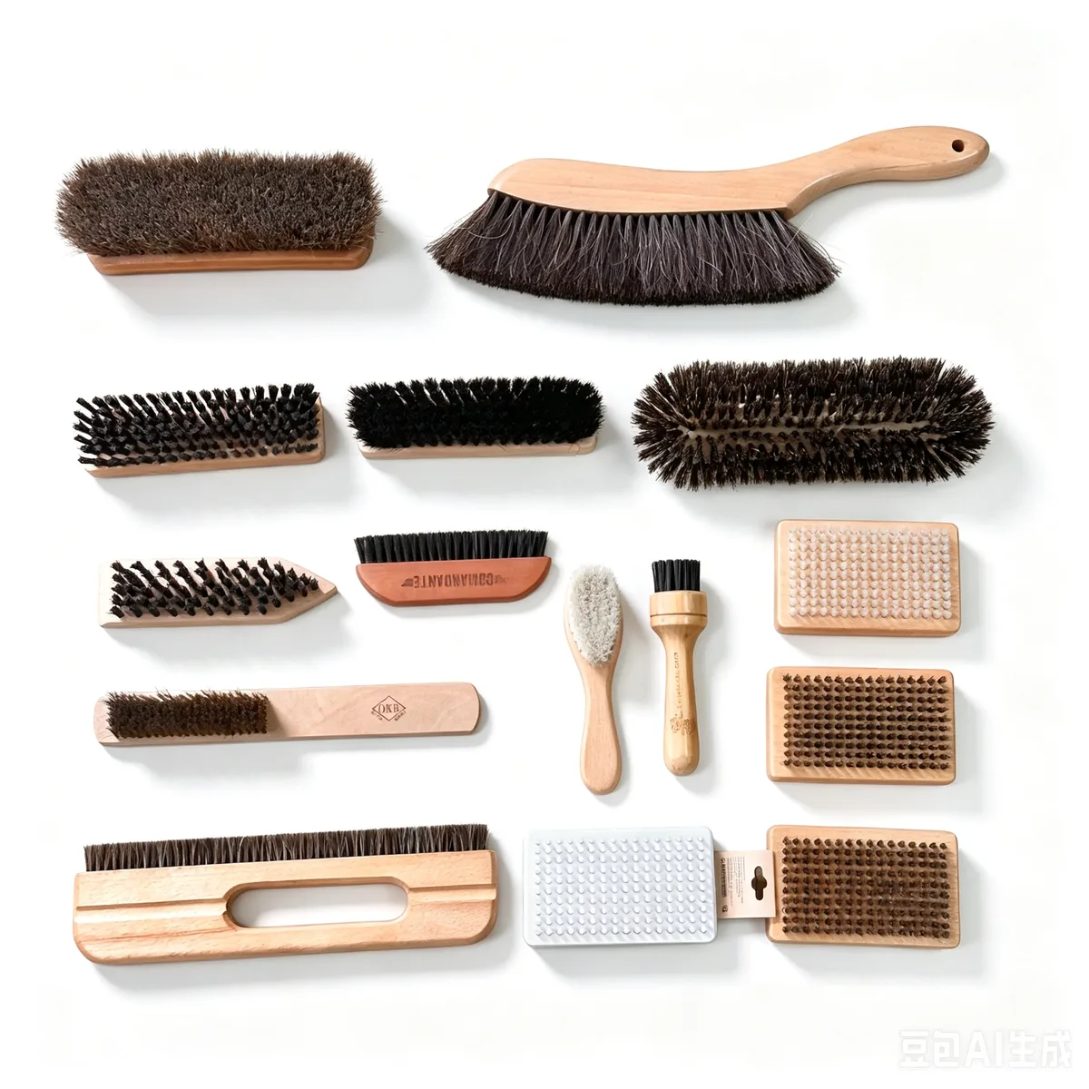 Wood & Bamboo Handle Brushes